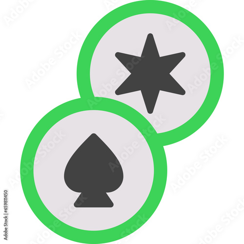 Poker Chips Icon
