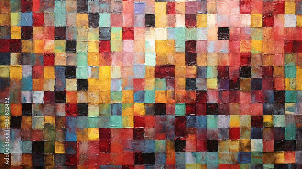 abstract background with squares abstract background with squares