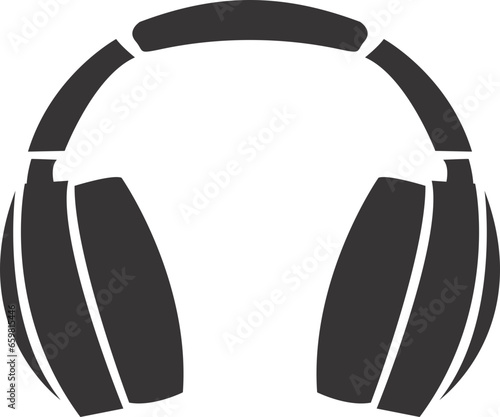 headphones isolated on white
