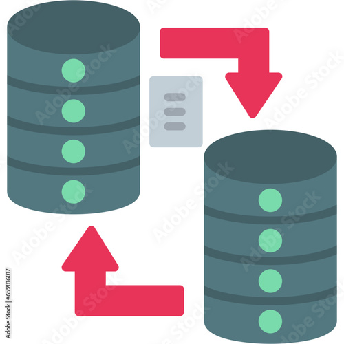Data Migration Icon