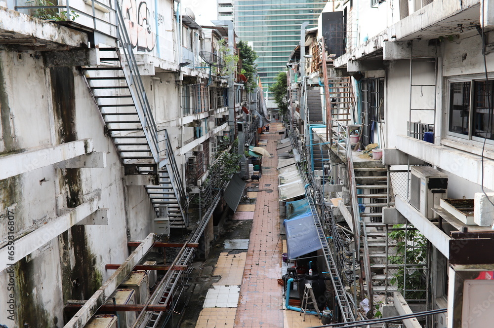 Fototapeta premium Buildings in Thailand , old Buildings