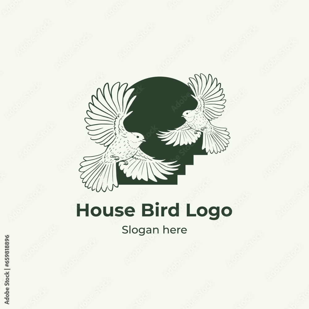 House bird logo