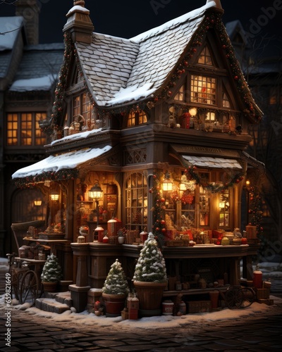 Fairytale Christmas shop © Elen Nika