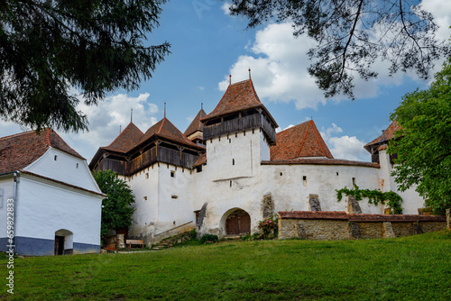 The Fortified Church of Viscri in Romania 