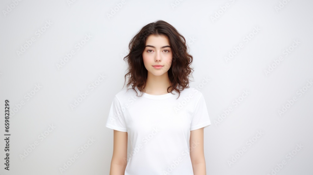 Beautiful young woman wearing dress. Beautiful young woman wearing dress.