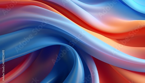 Wavy pattern inspired by the flow of silk, wavy abstract background