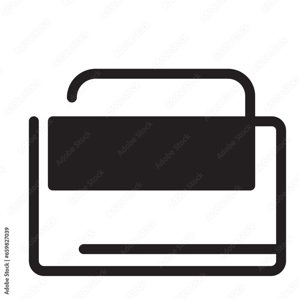 Bag Solid Icon Bag Solid Icon