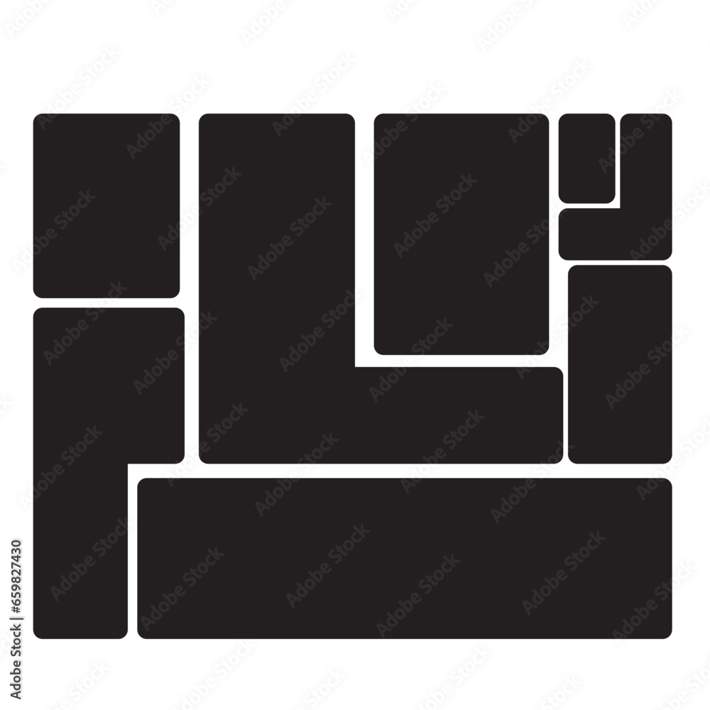 Node Solid Icon Node Solid Icon