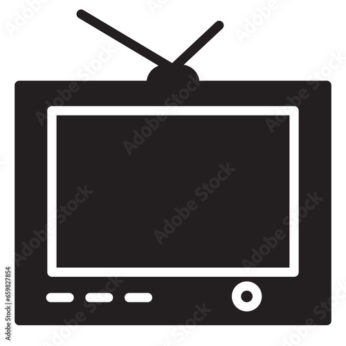 Tv  Solid Icon
