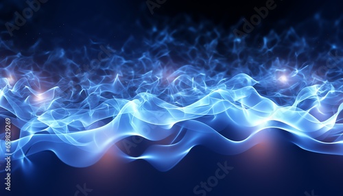 Wavy pattern that emulates the energy of light, wavy abstract background photo