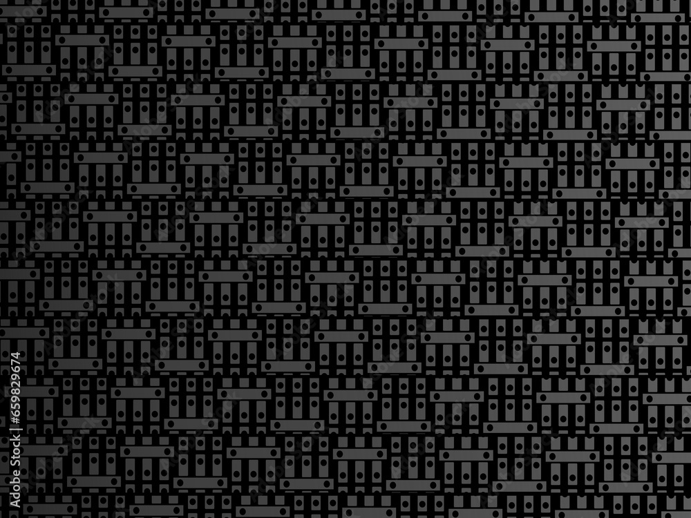 Black metal texture steel background. Perforated metal sheet. Black metal texture steel background. Perforated metal sheet.