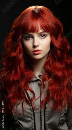 Woman and red hair , wallpaper for mobile pictures, Background HD