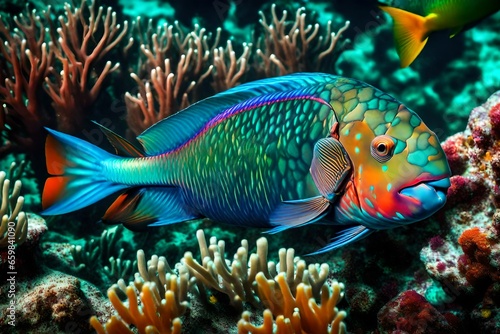 fish in aquarium © Maher
