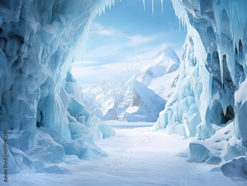 Enchanting Polar Ice Realm