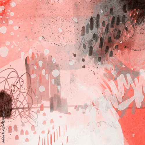 Hand painted Fall digital background