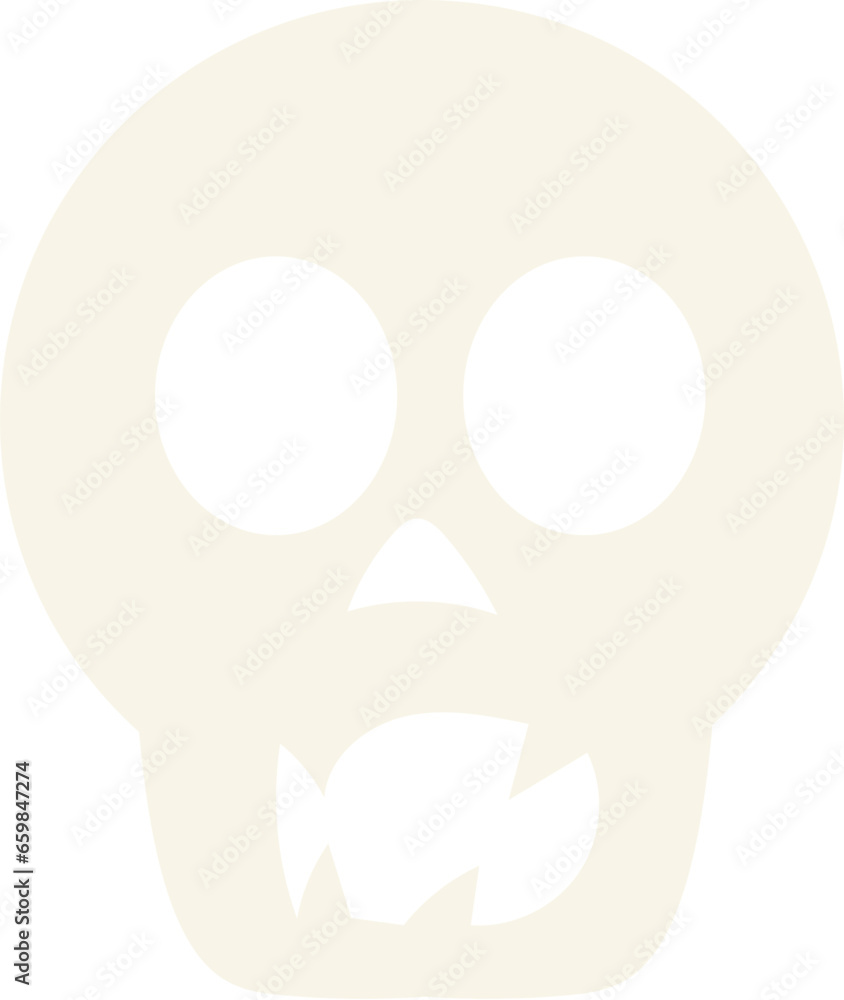 Festive surprised vampire skull flat icon. Holiday festive badge sticker. Decorative vampire head element for scrap booking, greeting card, party invitation. Color vector isolated on white back Festive surprised vampire skull flat icon. Holiday festive badge sticker. Decorative vampire head element for scrap booking, greeting card, party invitation. Color vector isolated on white back