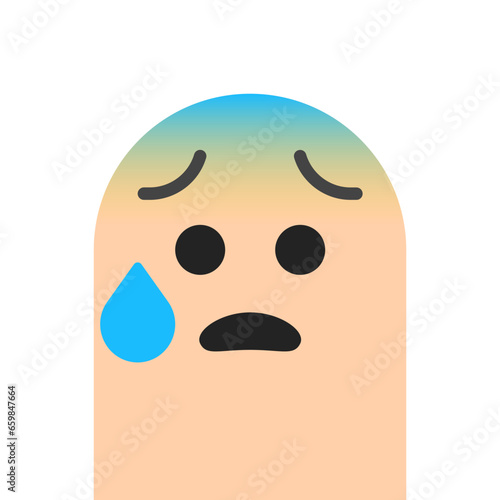 Nervous - Finger Face