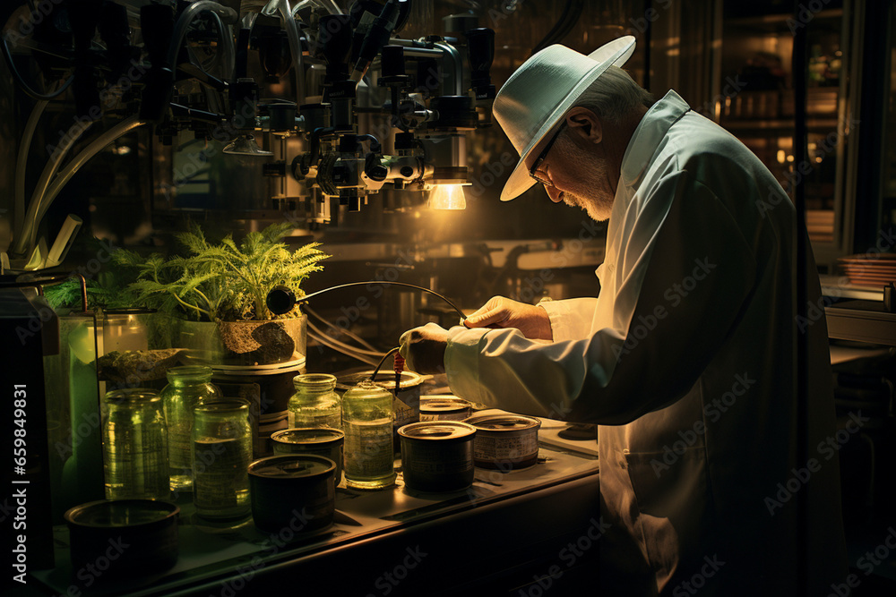 Bridging Tradition and Innovation: Scientist Refining Cannabis for Medical Use in a State-of-the-Art Laboratory Bridging Tradition and Innovation: Scientist Refining Cannabis for Medical Use in a State-of-the-Art Laboratory