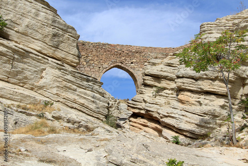 Sille Aqueduct is located in Sille village of Konya. The Aqueduct was built during the Byzantine period. photo