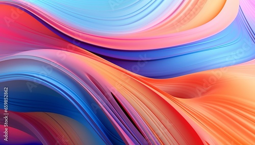 Digital artwork of intersecting abstract wave background