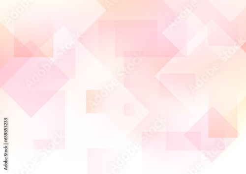 ピンク色のモザイク模様の抽象的なグラデーション背景、バナーやテンプレート向け