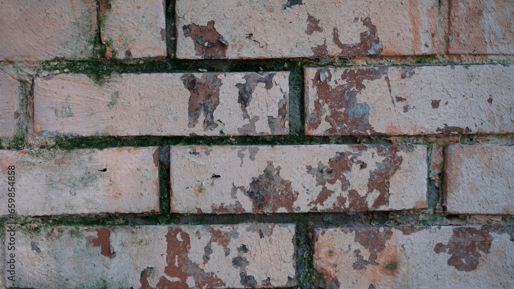Texture of an old brick wall Texture of an old brick wall