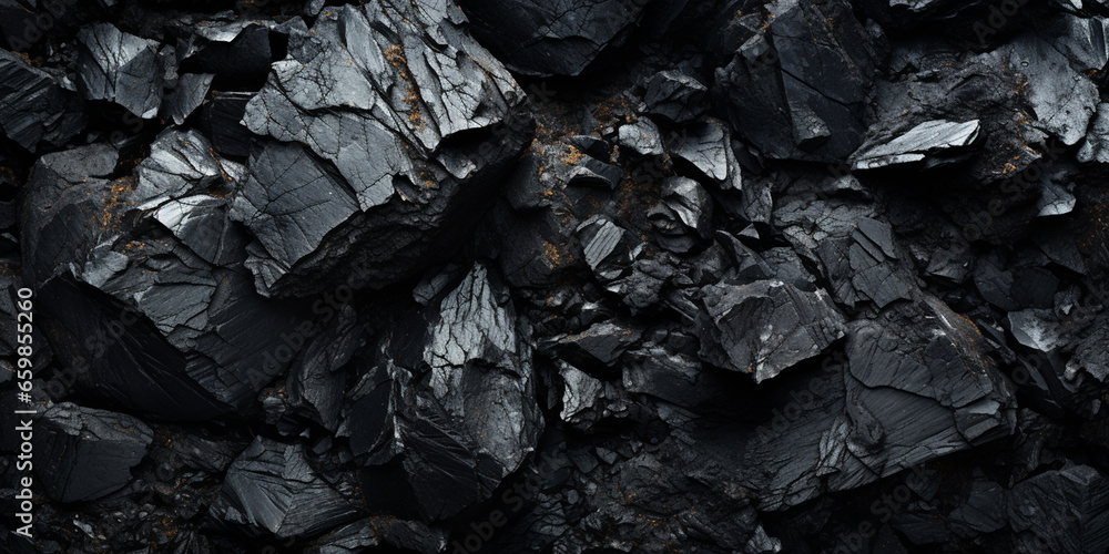 luxurious rough raw black lava rock background texture