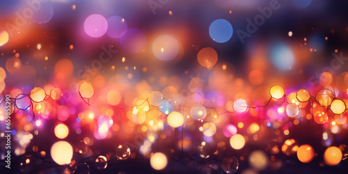 Abstract Light leaks and lens flare gradient blur background texture