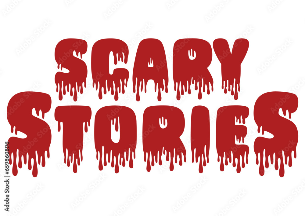 Vetor de Scary Stories digital files, svg, png, ai, pdf, ready for print, digital file ...