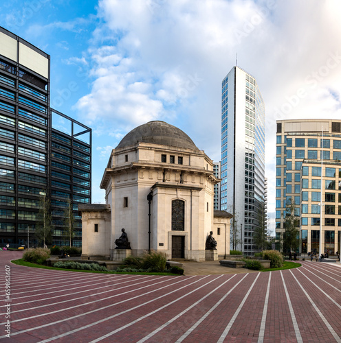 Centenary Square in Birmingham, UK photo