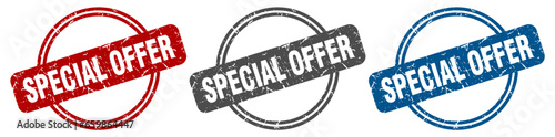 special offer stamp. special offer sign. special offer label set