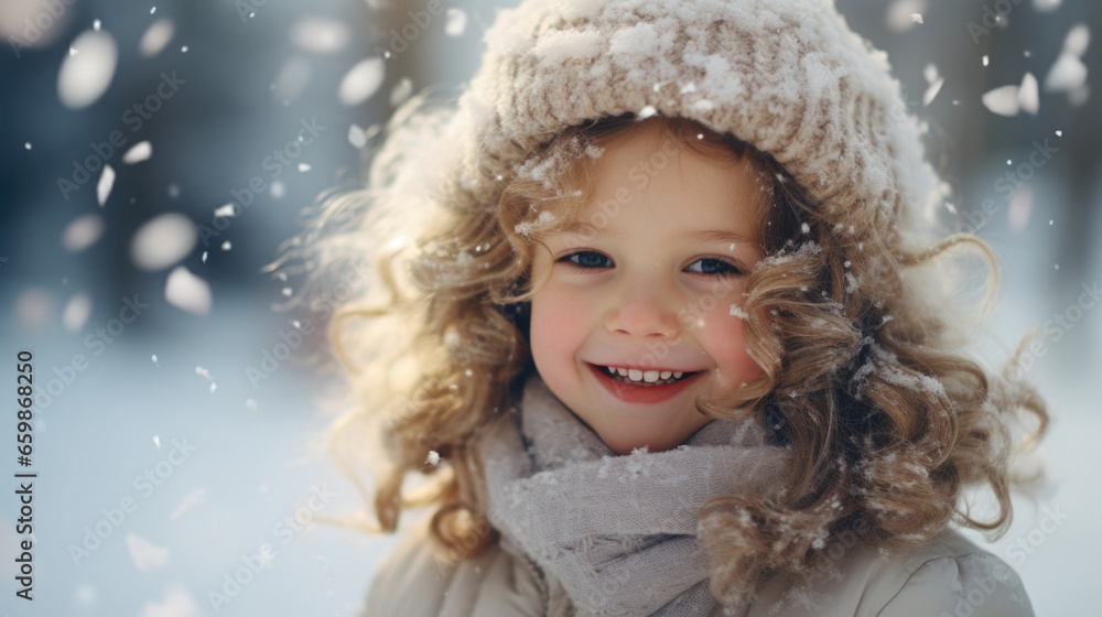 portrait of a girl in snow artwork graphic design illustration. portrait of a girl in snow artwork graphic design illustration.