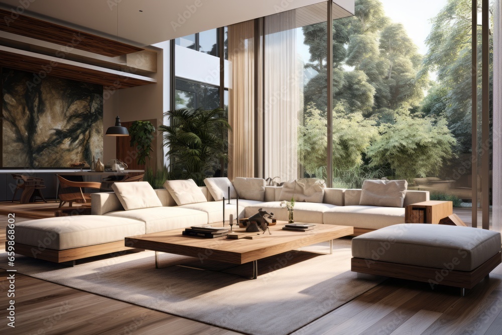cozy modern luxurious interior design of a spacious living-room with beige chester sofa, glass or marble coffee table, white walls and golden and bronze colored decorative elements cozy modern luxurious interior design of a spacious living-room with beige chester sofa, glass or marble coffee table, white walls and golden and bronze colored decorative elements