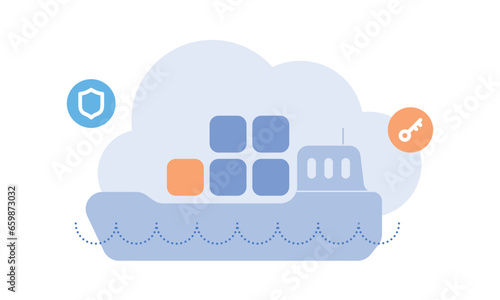 Containers Docker illustration