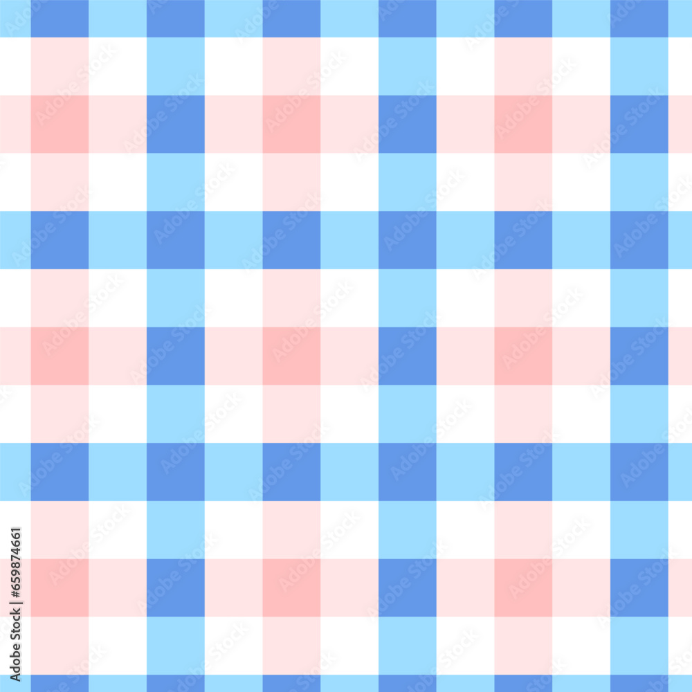 Pastel tablecloth gingham Vector Seamless Pattern. Pink and blue checker background. Cottagecore Garden design. Homestead Farmhouse Summer Graphic Background Pastel tablecloth gingham Vector Seamless Pattern. Pink and blue checker background. Cottagecore Garden design. Homestead Farmhouse Summer Graphic Background