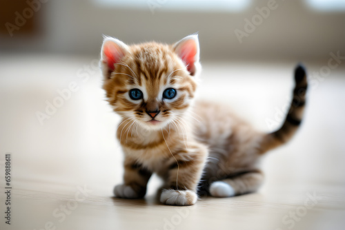 cute baby cat. Generative AI