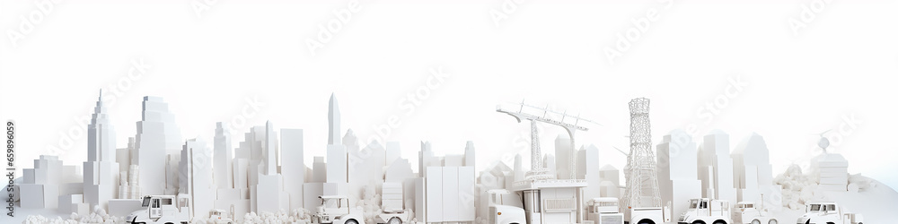 construction white background abstract volumetric horizon cranes work technique. construction white background abstract volumetric horizon cranes work technique.