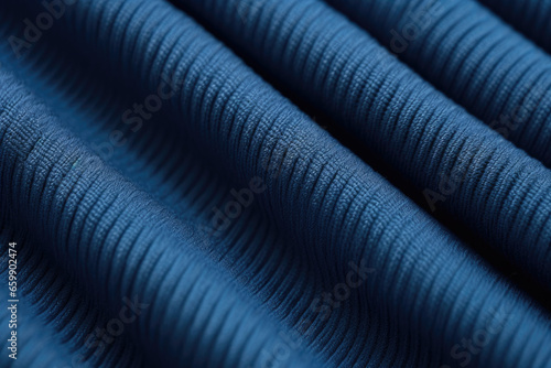 Wallpaper Mural A mesmerizing exploration of fine details: Unveiling the captivating macro composition and intricate patterns of ribbed polyester fabric. Torontodigital.ca