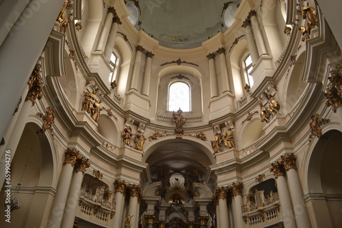 interior of the church