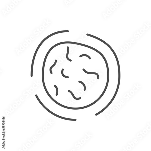 Wart or skin problem icon