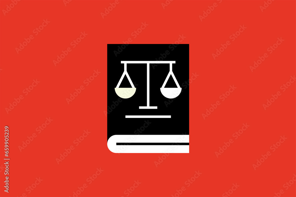 Audit book illustration. Vector illustration in flat style design. Audit book illustration. Vector illustration in flat style design.