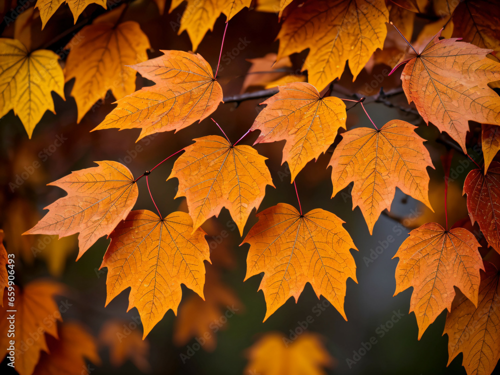 autumn leaves background