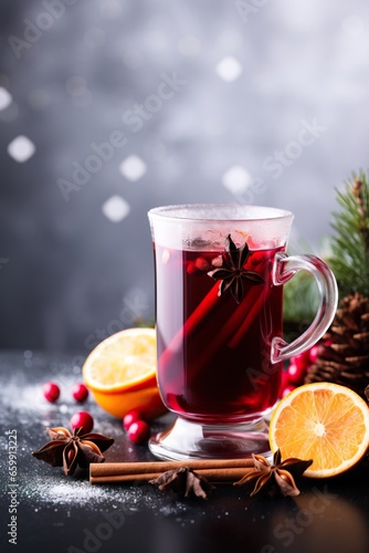 Warm Christmas Mulled Wine