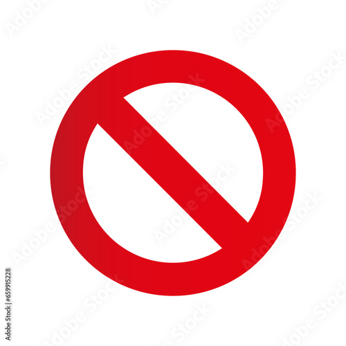 Prohibited traffic signal