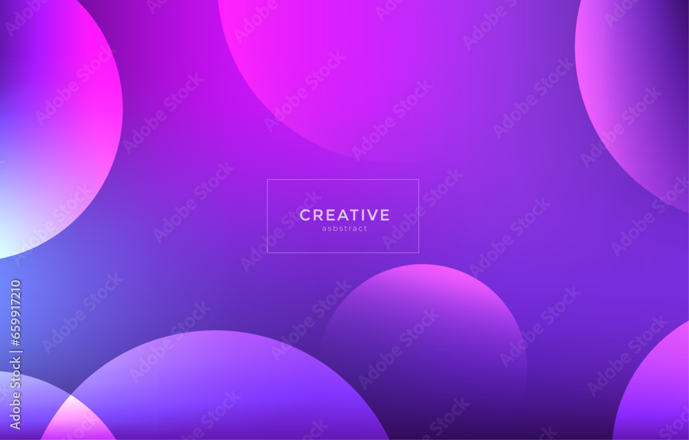 abstract background with circles, Pink background