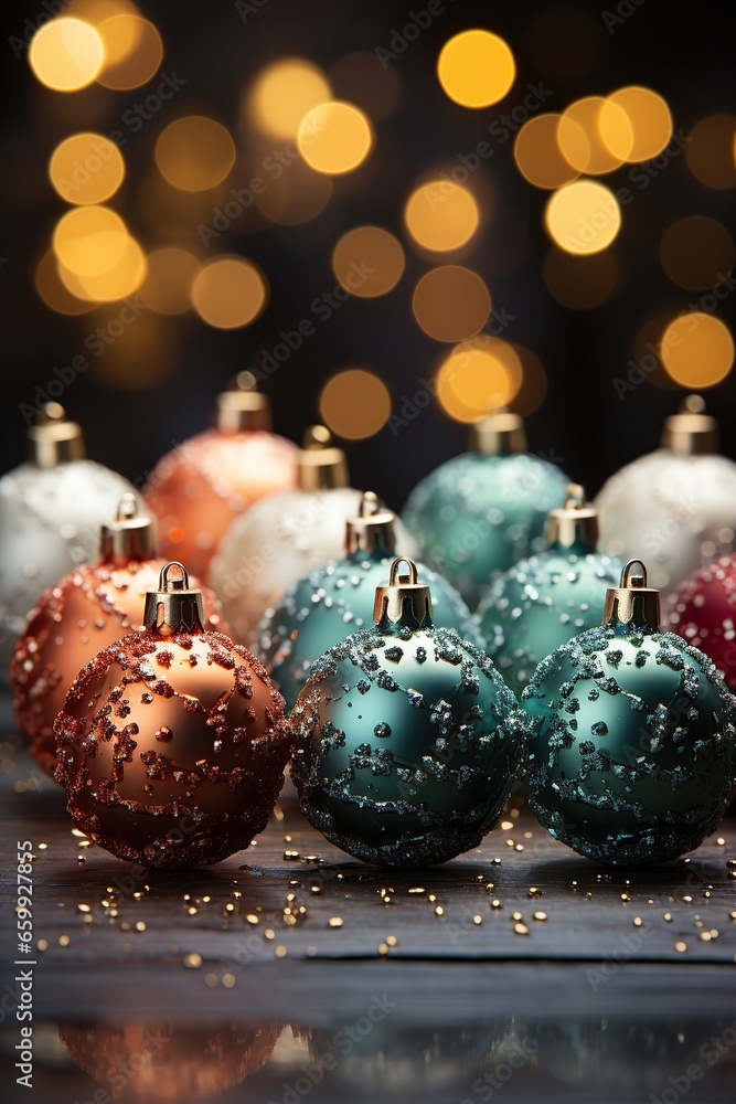 Christmas decor background. AI Generated. Christmas decor background. AI Generated.