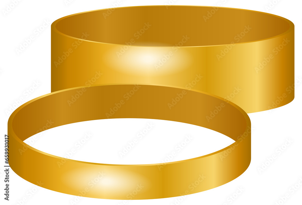 Golden rings for wedding ceremony Golden rings for wedding ceremony