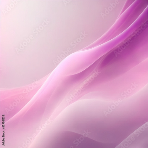 pink abstract background - White and pink background - Pink abstract - Curves and lines - Generative AI