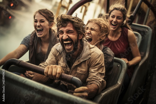 friends smiling and laughing with each other during the ride is always on the map