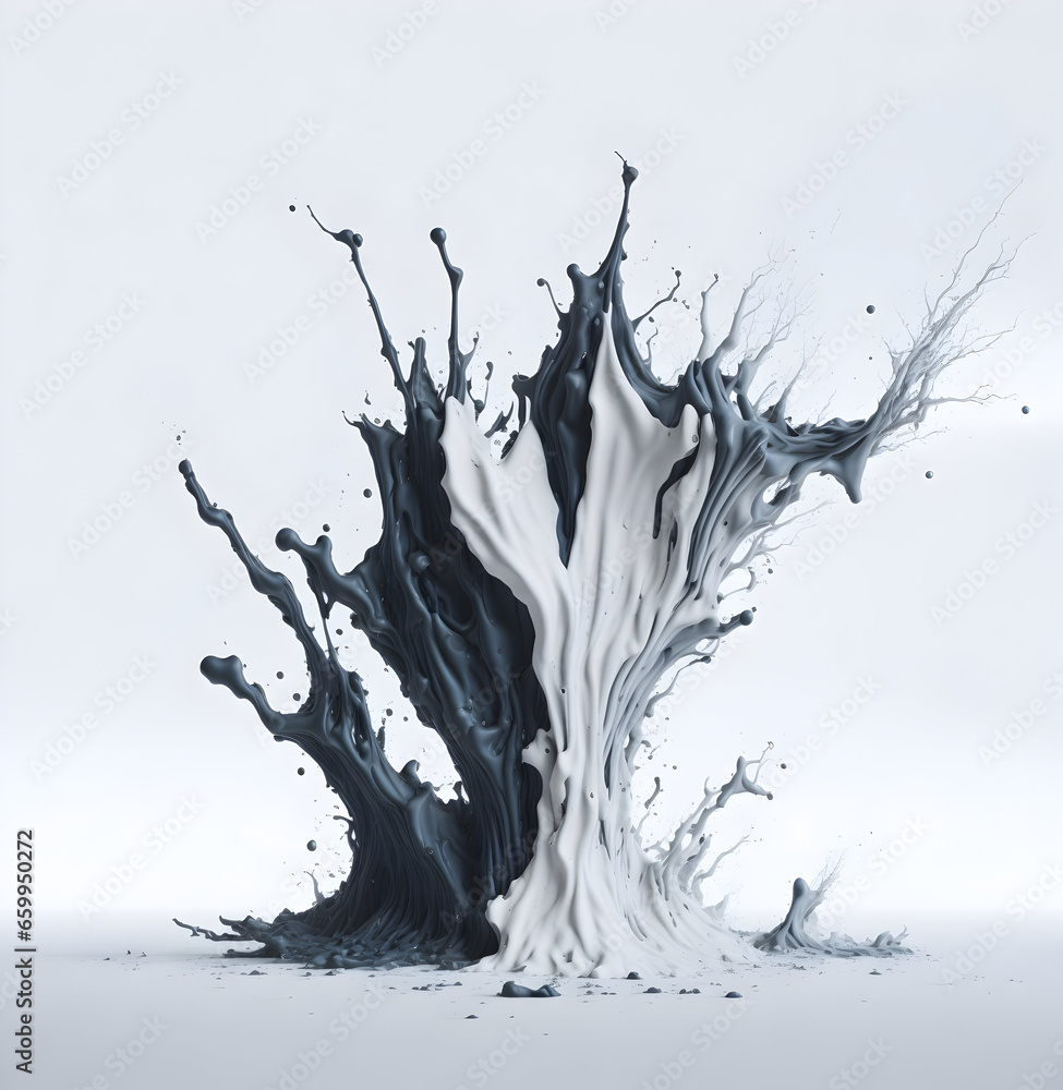 splash white and grey splash white and grey